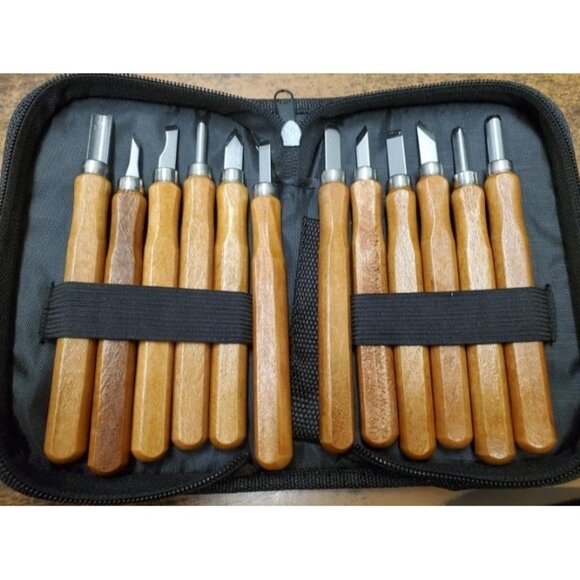New Wood Carving Knife Set - Hand Carving Tool Set for DIY Sculpture - Picture 1 of 1